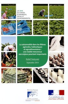 Couverture de l’ouvrage La saisonnalité dans les filières agricoles, halieutiques et agroalimentaires 