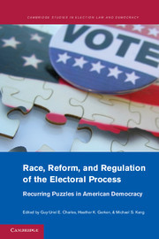 Couverture de l’ouvrage Race, Reform, and Regulation of the Electoral Process