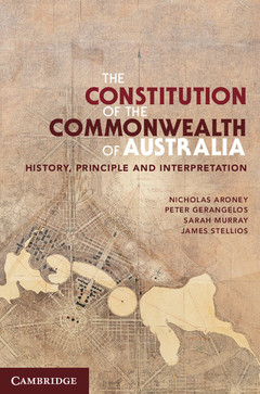 Couverture de l’ouvrage The Constitution of the Commonwealth of Australia