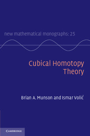 Couverture de l’ouvrage Cubical Homotopy Theory