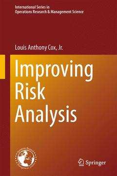 Couverture de l’ouvrage Improving Risk Analysis