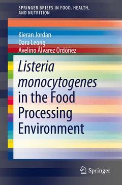 Couverture de l’ouvrage Listeria monocytogenes in the Food Processing Environment