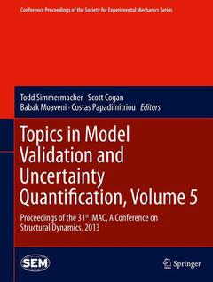 Couverture de l’ouvrage Topics in Model Validation and Uncertainty Quantification, Volume 5