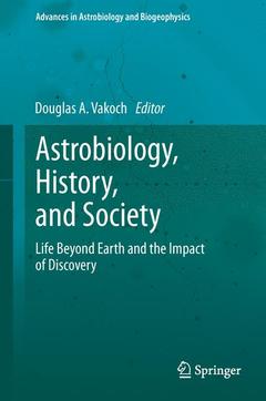 Cover of the book Astrobiology, History, and Society