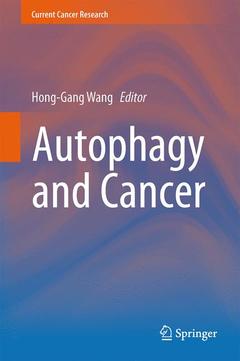 Couverture de l’ouvrage Autophagy and Cancer