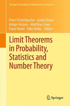 Couverture de l’ouvrage Limit Theorems in Probability, Statistics and Number Theory