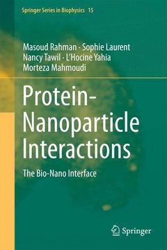 Couverture de l’ouvrage Protein-Nanoparticle Interactions