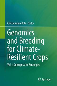 Couverture de l’ouvrage Genomics and Breeding for Climate-Resilient Crops