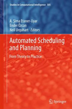 Couverture de l’ouvrage Automated Scheduling and Planning