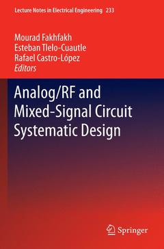 Couverture de l’ouvrage Analog/RF and Mixed-Signal Circuit Systematic Design