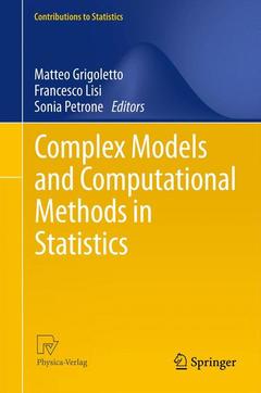 Couverture de l’ouvrage Complex Models and Computational Methods in Statistics