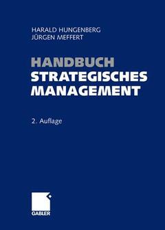 Couverture de l’ouvrage Handbuch Strategisches Management