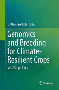 Couverture de l’ouvrage Genomics and Breeding for Climate-Resilient Crops