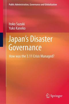 Couverture de l’ouvrage Japan’s Disaster Governance