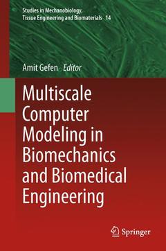 Couverture de l’ouvrage Multiscale Computer Modeling in Biomechanics and Biomedical Engineering