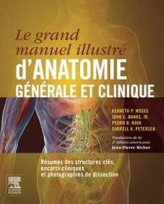 Couverture de l’ouvrage Le grand manuel illustré d'anatomie générale et clinique