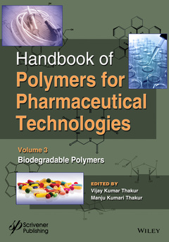 Couverture de l’ouvrage Handbook of Polymers for Pharmaceutical Technologies, Biodegradable Polymers