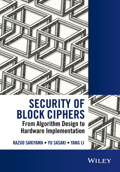 Couverture de l’ouvrage Security of Block Ciphers
