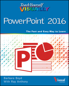 Cover of the book Teach Yourself VISUALLY PowerPoint 2016