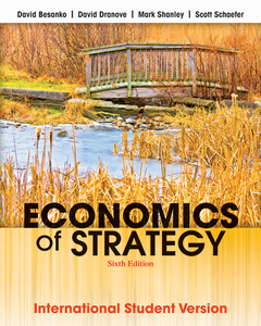 Couverture de l’ouvrage Economics of Strategy