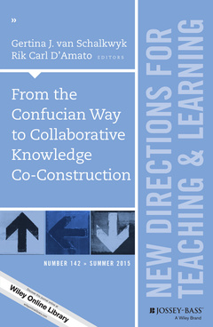 Couverture de l’ouvrage From the Confucian Way to Collaborative Knowledge Co-Construction, Part 1