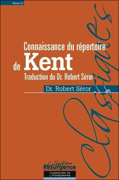 Couverture de l’ouvrage Connaissance du répertoire de Kent - T. 3