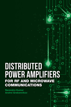 Couverture de l’ouvrage Distributed Power Amplifiers for RF and Microwave Communications