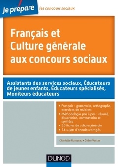 Cover of the book Français et Culture générale aux concours sociaux