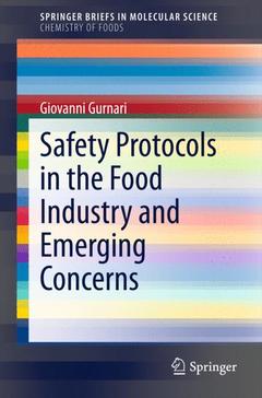 Cover of the book Safety Protocols in the Food Industry and Emerging Concerns
