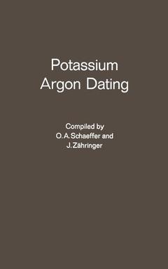 Couverture de l’ouvrage Potassium Argon Dating