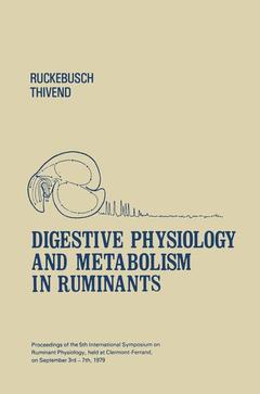 Couverture de l’ouvrage Digestive Physiology and Metabolism in Ruminants