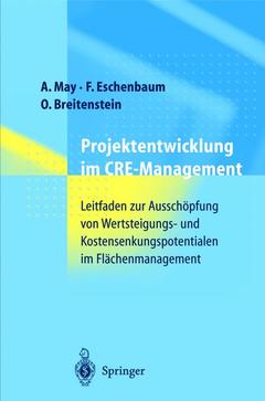 Cover of the book Projektentwicklung im CRE-Management