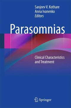 Cover of the book Parasomnias