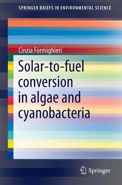 Cover of the book Solar-to-Fuel Conversion in Algae and Cyanobacteria