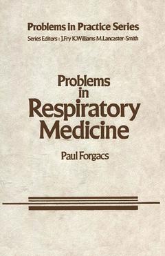 Couverture de l’ouvrage Problems in Respiratory Medicine