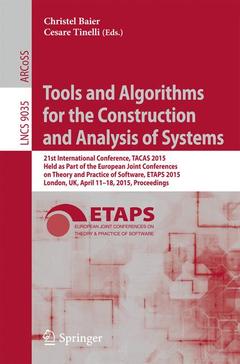 Cover of the book Tools and Algorithms for the Construction and Analysis of Systems