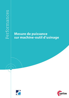 Cover of the book Mesure de puissance sur machine-outil d'usinage (9Q240)