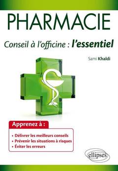 Cover of the book PHARMACIE. Conseil à l’officine : l’essentiel