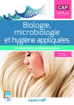 Couverture de l’ouvrage Biologie en situations professionnelles cap coiffure eleve
