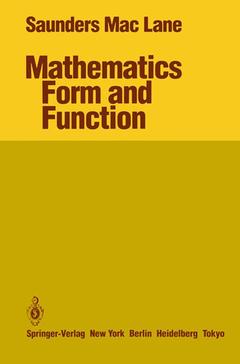 Cover of the book Mathematics Form and Function