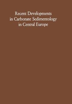 Couverture de l’ouvrage Recent Developments in Carbonate Sedimentology in Central Europe