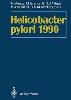 Couverture de l’ouvrage Helicobacter pylori 1990