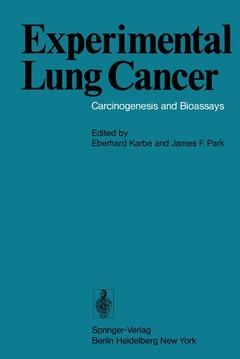 Couverture de l’ouvrage Experimental Lung Cancer