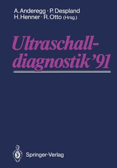Cover of the book Ultraschalldiagnostik ’91