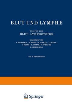 Couverture de l’ouvrage Blut und Lymphe