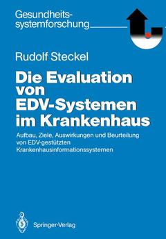 Cover of the book Die Evaluation von EDV-Systemen im Krankenhaus
