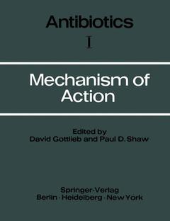 Couverture de l’ouvrage Mechanism of Action