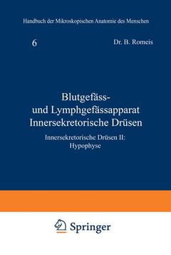 Cover of the book Blutgefäss- und Lymphgefässapparat Innersekretorische Drüsen