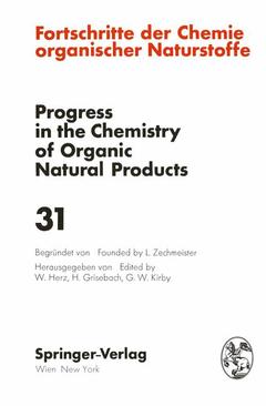 Couverture de l’ouvrage Fortschritte der Chemie Organischer Naturstoffe / Progress in the Chemistry of Organic Natural Products