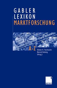 Cover of the book Gabler Lexikon Marktforschung